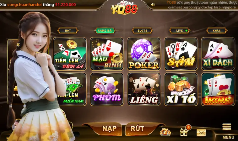 Tinh hoa game bài Yo88 - nơi đáng dừng chân của mọi khách chơi Tinh hoa game bài Yo88 - nơi đáng dừng chân của mọi khách chơi